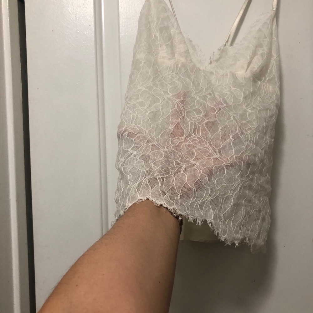 Natori White Lace & Satin Cami Short Sleep Set Size Small great conditions - Picture 16 of 16